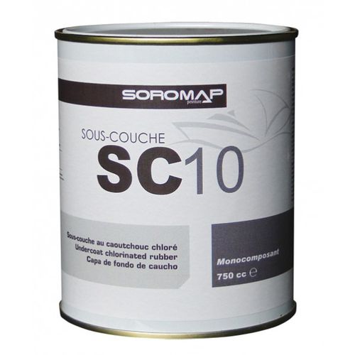 船用底漆 - SC10 - GROUPE SOROMAP - 钢 / 用于橡胶 / 用于龙骨