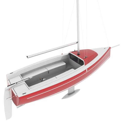 竞赛帆船 - 22MR - Aira Boats BV - 补助帆桁