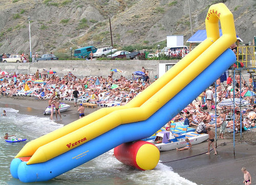 滑梯水上玩具 - Cascade - Vector Inflatables - 用于水上乐园 / 充气式