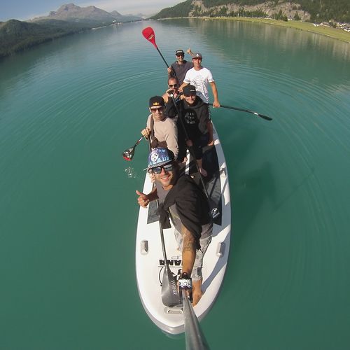 充气SUP - 18'6 Big Chief - Indiana Paddle & Surf - 游览 / 7人及以上 / 复合材料