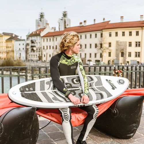 充气SUP - 5'8 - Indiana Paddle & Surf - 冲浪 / PVC / EVA