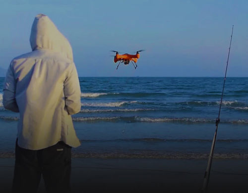 四旋翼无人机 - Splash Drone 3 Fisherman - SWELLPRO - 钓鱼 / 密封 / 浮动