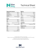 BlueWay™ Technical Sheet