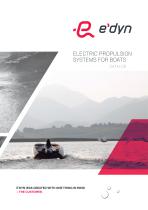 ELECTRIC PROPULSION SYSTEMS FOR BOATS. CATALOG