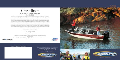 2008 Crestliner Catalogue