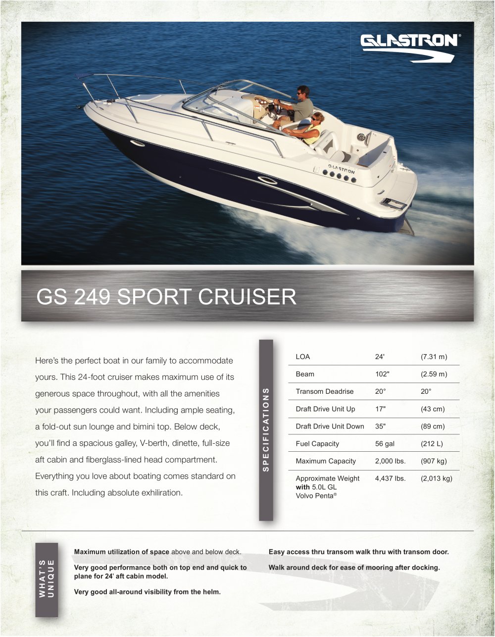 GS 249 - Glastron