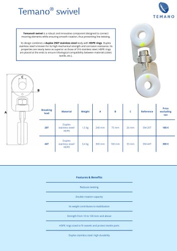 Temano® Swivel Catalogue