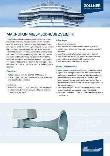 MAKFOFON M125/130-160bZVE(E)H