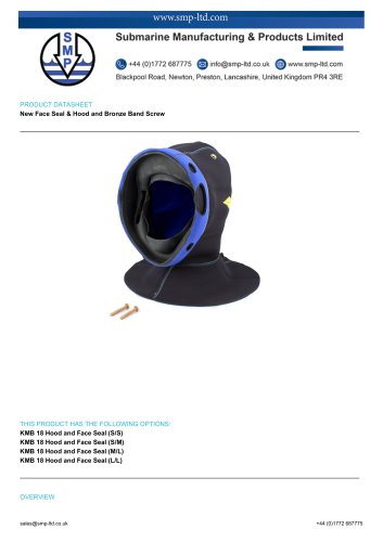 New Face Seal & Hood and Bronze Band Screw