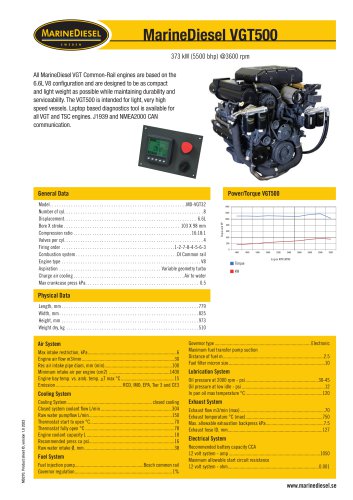 MarineDiesel VGT500