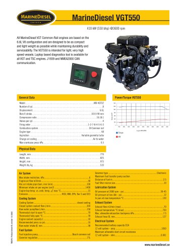 MarineDiesel VGT550