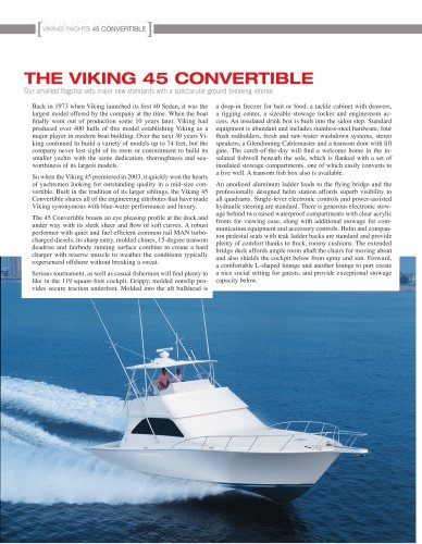 The Viking 45 Convertible