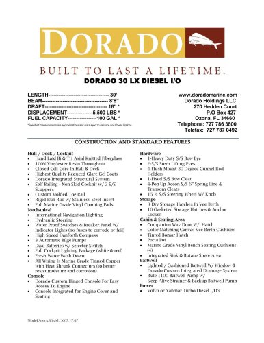 DORADO 30 LX