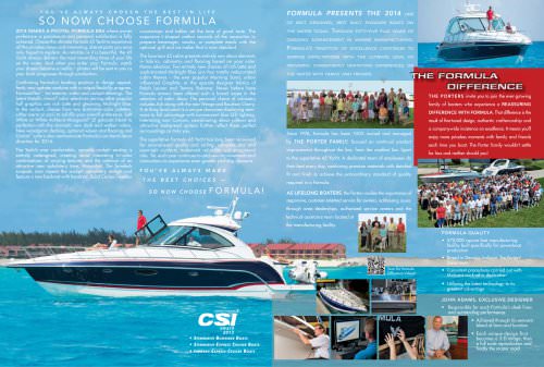 Formula Yacht