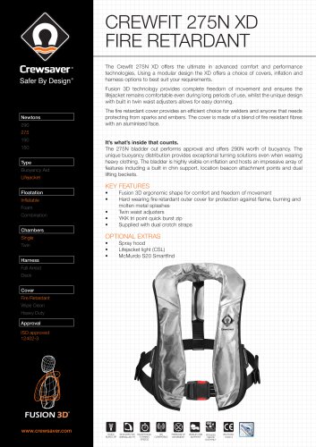 Crewfit 275N XD Fire Retardant
