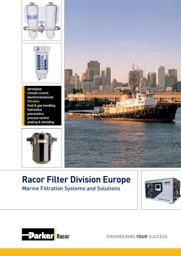 Racor Filter Division Europe Marine Filtration Systems and Solutions