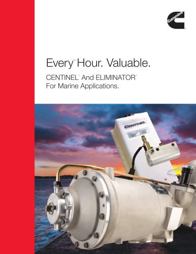 CENTINELTM And ELIMINATORTM For Marine Applications.