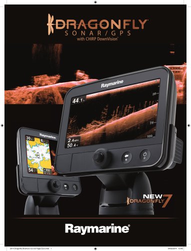 Dragonfly - Sonar/GPS with CHIRP DownVision