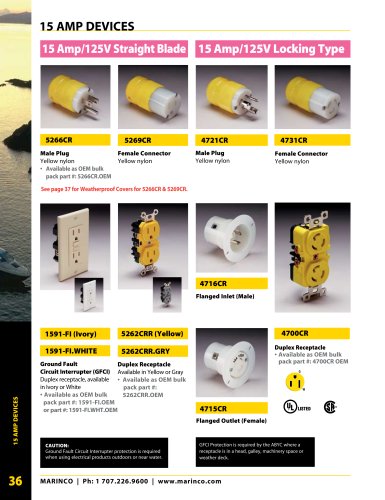 15 AMP DEVICES