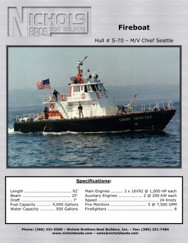 M/V Chief Seattle