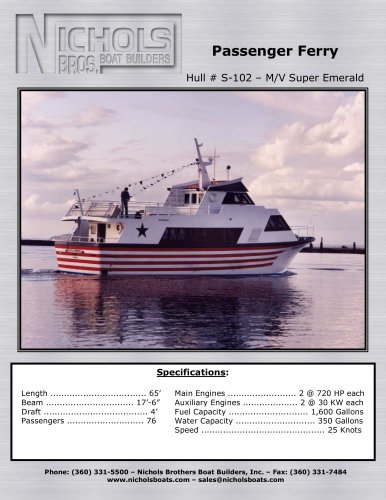 S-102 M/V Super Emerald