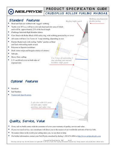 R-Furling Mainsails