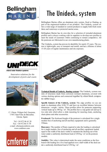 Aluminium Dock System