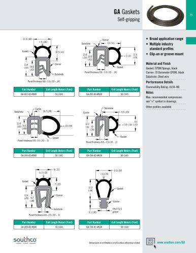 GA - Gaskets