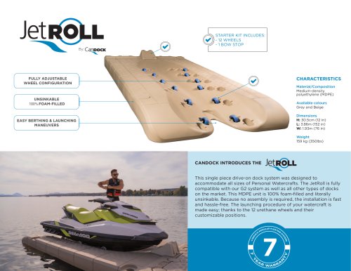 Candock Jetroll - PWC dry dock