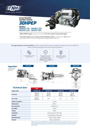 30HPEP  from 180hp to 270hp