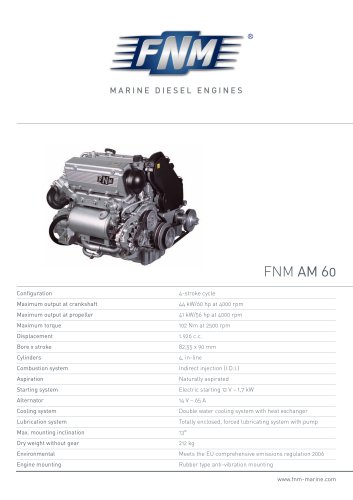 AM 60 Data sheet