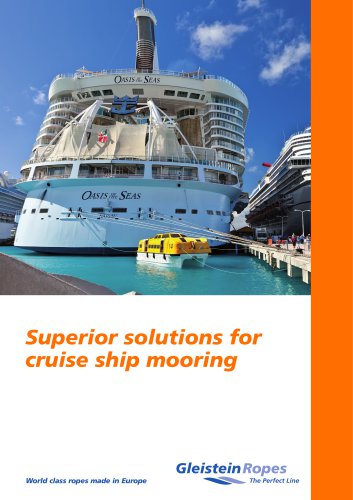 FLX Mooring System for Cruise Ships Brochure