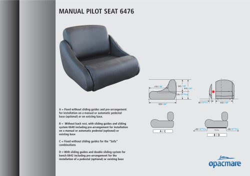 seats model 6476