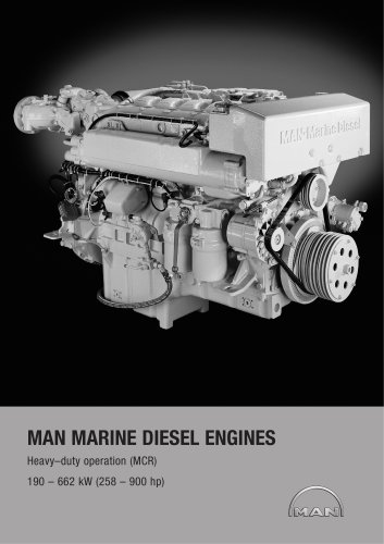 Main marine engines: Heavy duty