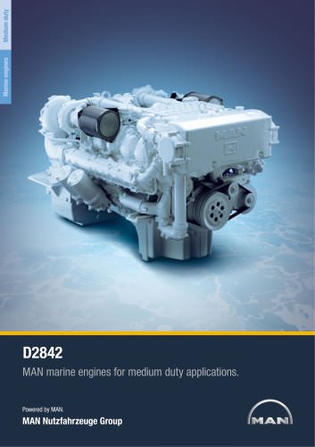 Marine engine D2842 - medium duty