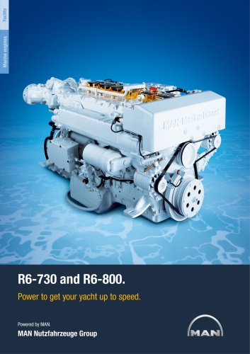 Yacht R6-730/800 LD engine 