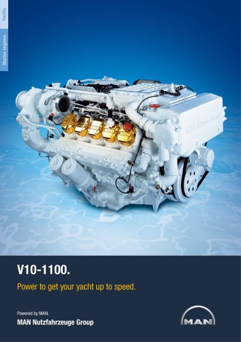 Yacht V10-1100 LD engine