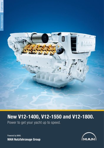 Yacht V12 1400/1550/1800 LD engine