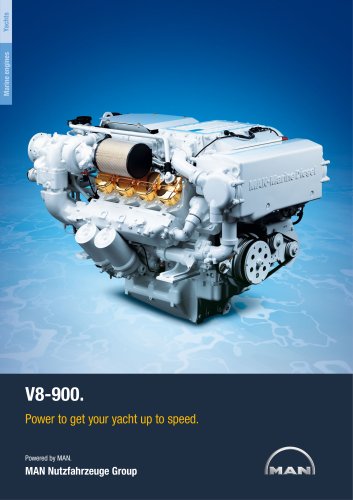 Yacht V8-900 LD engine