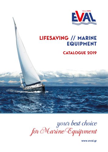 CATALOGUE 2019 : LIFESAVING / MARINE EQUIPMENT