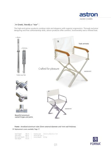 FORMA Marine Furniture Catalogue