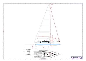 S38 sail plan