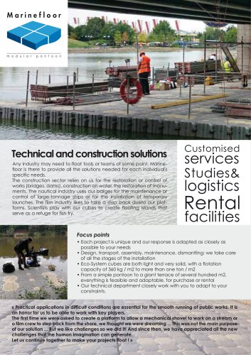 MARINEFLOOR TECHNICAL AND CONSTRUCTION SOLUTIONS