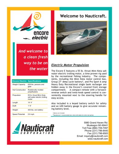 Encore Electric Boat