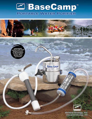 703300 BaseCamp Portable Water Purifier