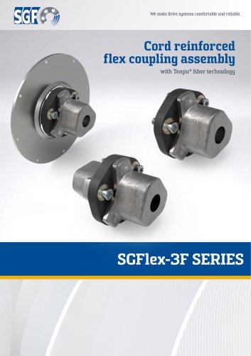 Cord reinforced flex coupling assembly