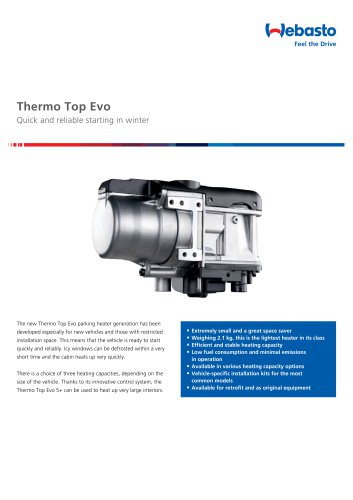 Thermo Top Evo