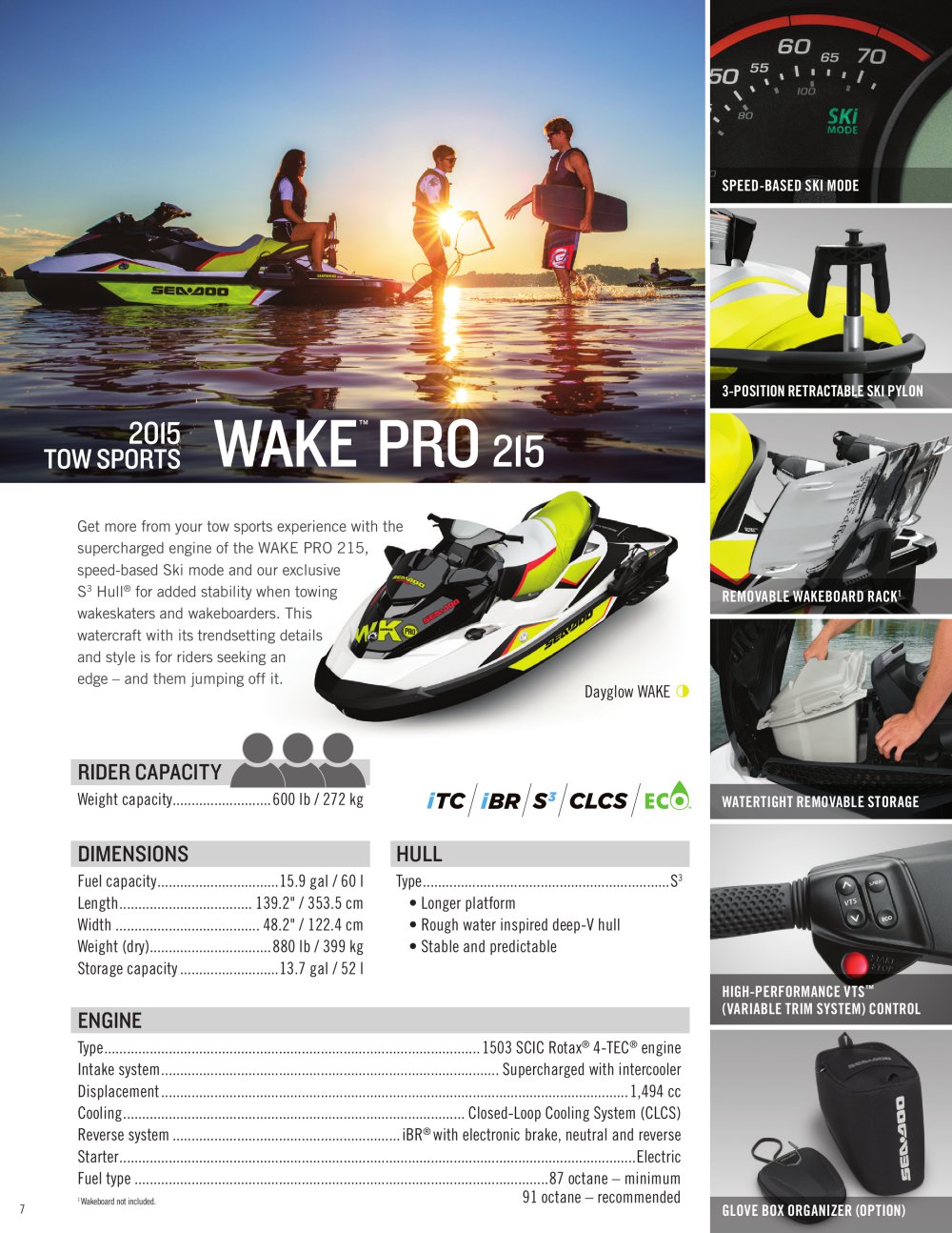 WAKE PRO 215 - Sea-doo