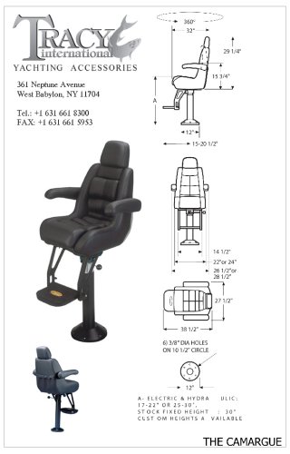 Camargue Flip-Up Helm Seat