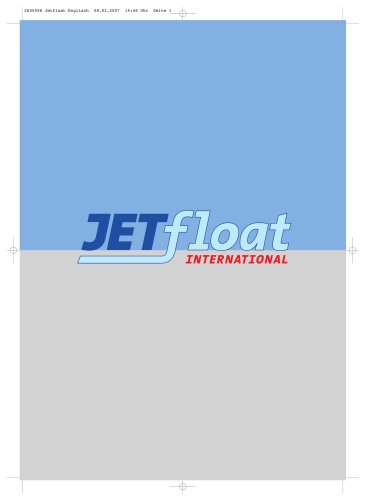 JETFLOAT INTERNATIONAL BROCHURE